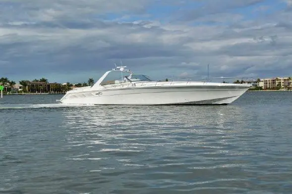 Cary 70 cruiser on the water near Miami